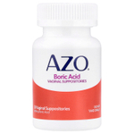 AZO, вагинальные свечи с борной кислотой, 600 мг, 30 свечей