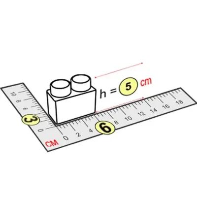 Элемент 6x3x5 см для конструктора 5"