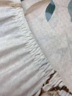 Простынь на резинке перкаль Сказка "Хлопок" 90x200 см