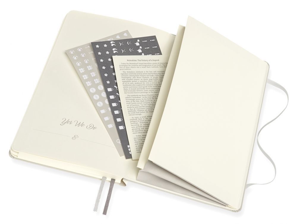 Блокнот Moleskine Passion Wedding Large 130х210 мм 400 страниц (PASWEDD)