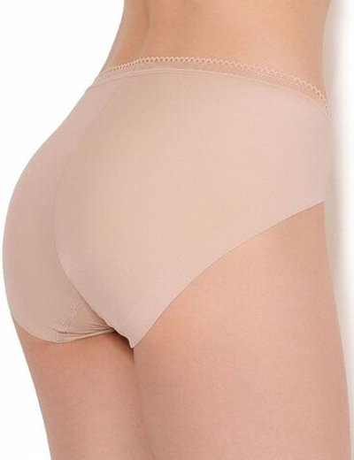 Трусики-слип со средней линией талии Best Comfort (Размер: XL) (Цвет: кремовый)
