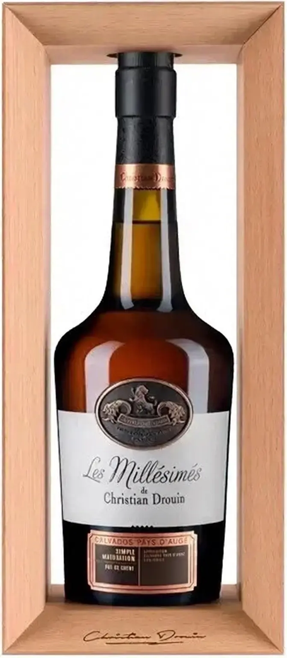 Кальвадос Christian Drouin Calvados Pays d'Auge, 2006, 0.7 л