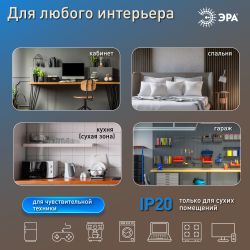 Разветвитель электрический ЭРА SP-4-3USBAC-B на 4 розетки + 3 USB A+C со шторками 10А черный | Электротовары