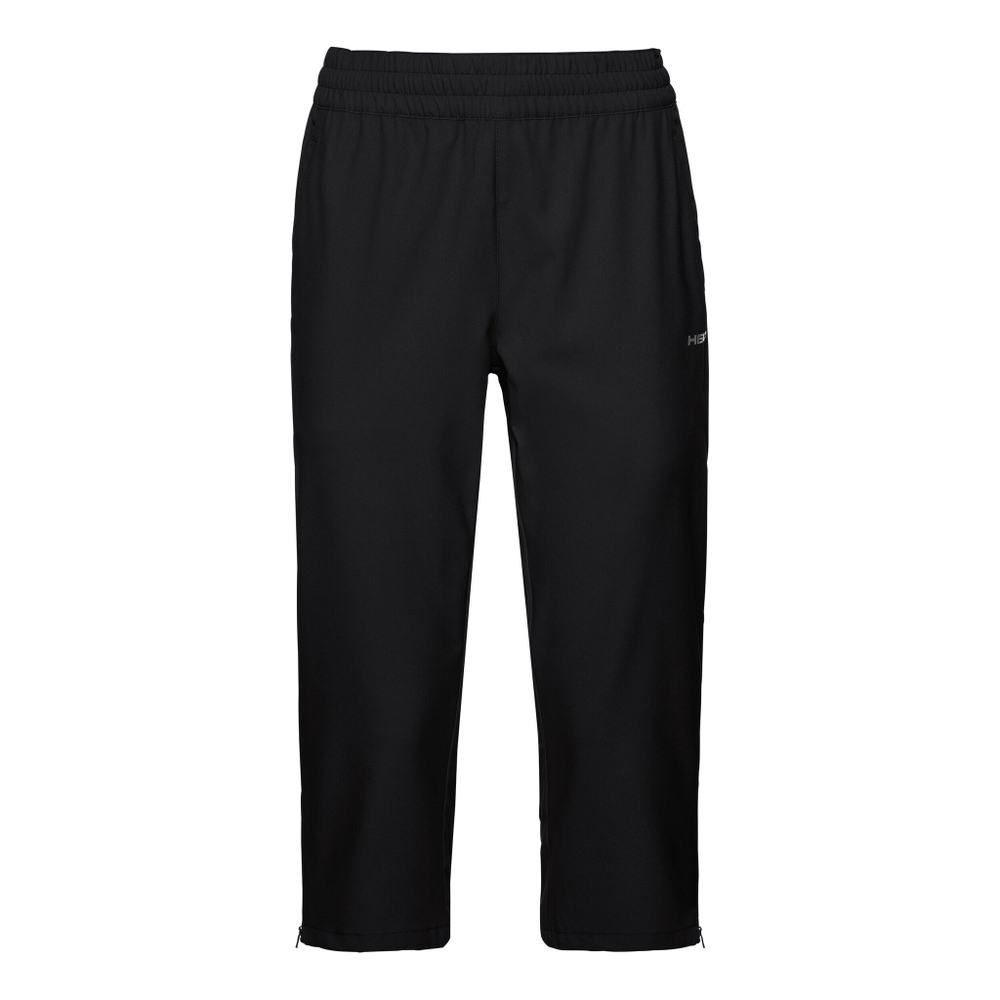 Женские теннисные брюки HEAD Club Training Pants Women - Black, Silver