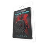 Чёрное эрекционное кольцо Spartan (Цвет: черный)