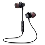 Наушники More choice Bluetooth вакуумные с шейным шнурком BG6