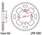 Звезда JTR1351.40