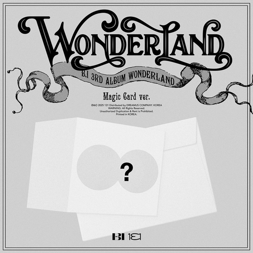 Альбом B.I - WONDERLAND (Magic card Ver.)