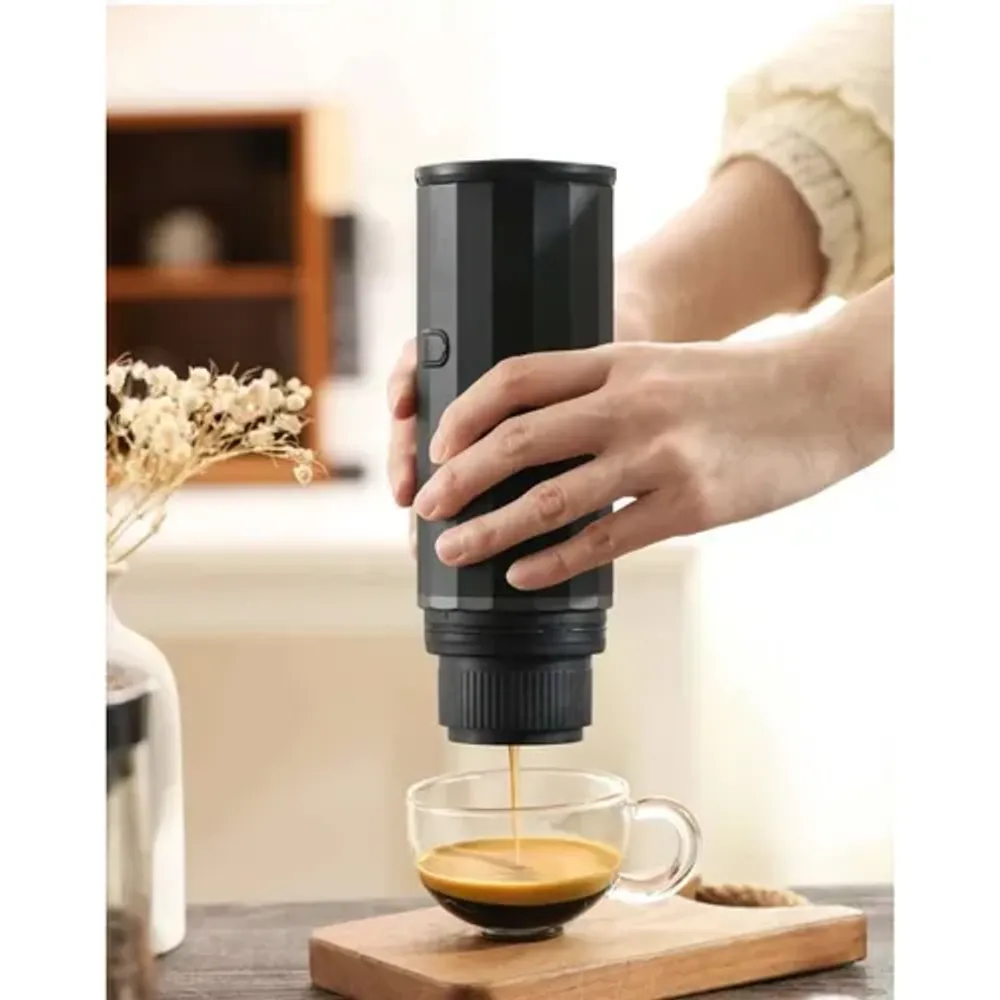 Кофеварка портативная для эспрессо 110 мл HEROPRESSO COFFEE MAKER зеленая 1800 mAh, ZeroHero