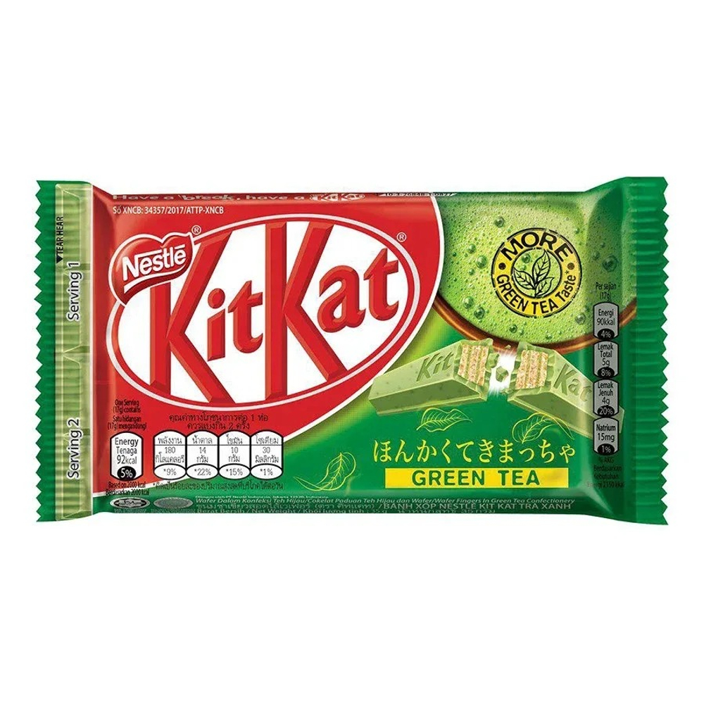 Кит Кат 4 Fingers Green Tea 35гр (24)