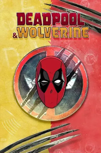 Металлический пин «Deadpool»