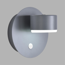8345/1W COMFI LN26 433 серый, металл Бра GX53 LED 1*7W 220V TORINA