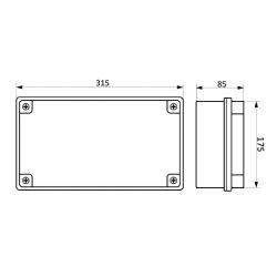БАП для светильников ЭРА LED-LP-E120-1-240 универсальный до 120Вт 1час IP65 | Блоки аварийного питания