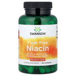 Swanson Vitamins, ниацин, не вызывающий приливов, 500 мг, 120 капсул