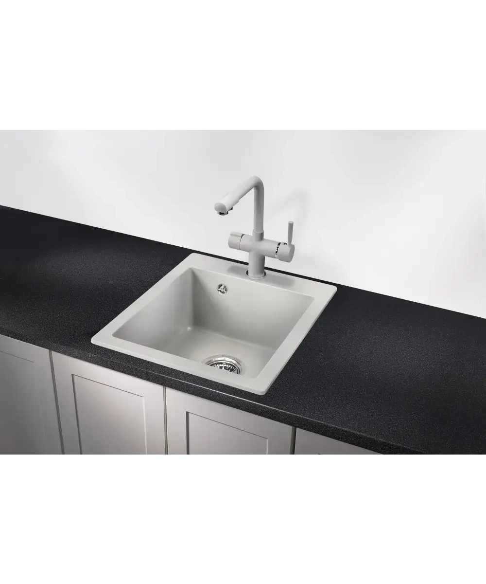 Кухонная мойка Kuppersberg MODENA 40 NL 1B GREY ROCK фото 2