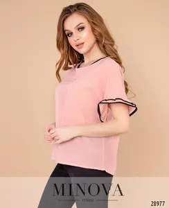 Блуза 1054-пудра Minova