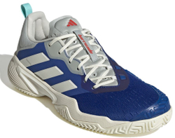 Мужские кроссовки теннисные Adidas Barricade - royal blue/off white/bright red