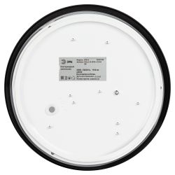 Светильник потолочный светодиодный ЭРА Классик без ДУ Relict 22 SPB-6-20 4К BK 20W 4000K Черный | Светильники SPB-6 без ДУ