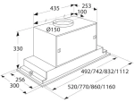 Встраиваемая вытяжка Asko CC4527S фото 6