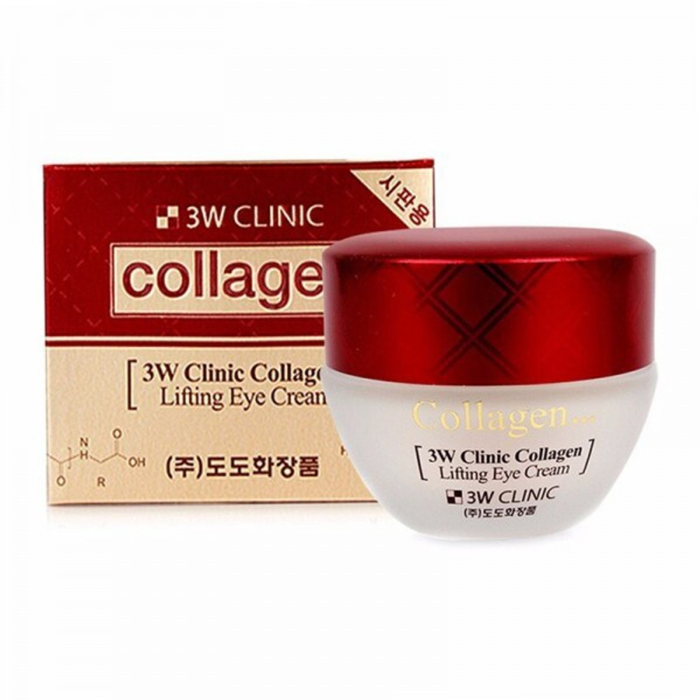 3W CLINIC Collagen Lifting Eye Cream Лифтинг крем для век с коллагеном