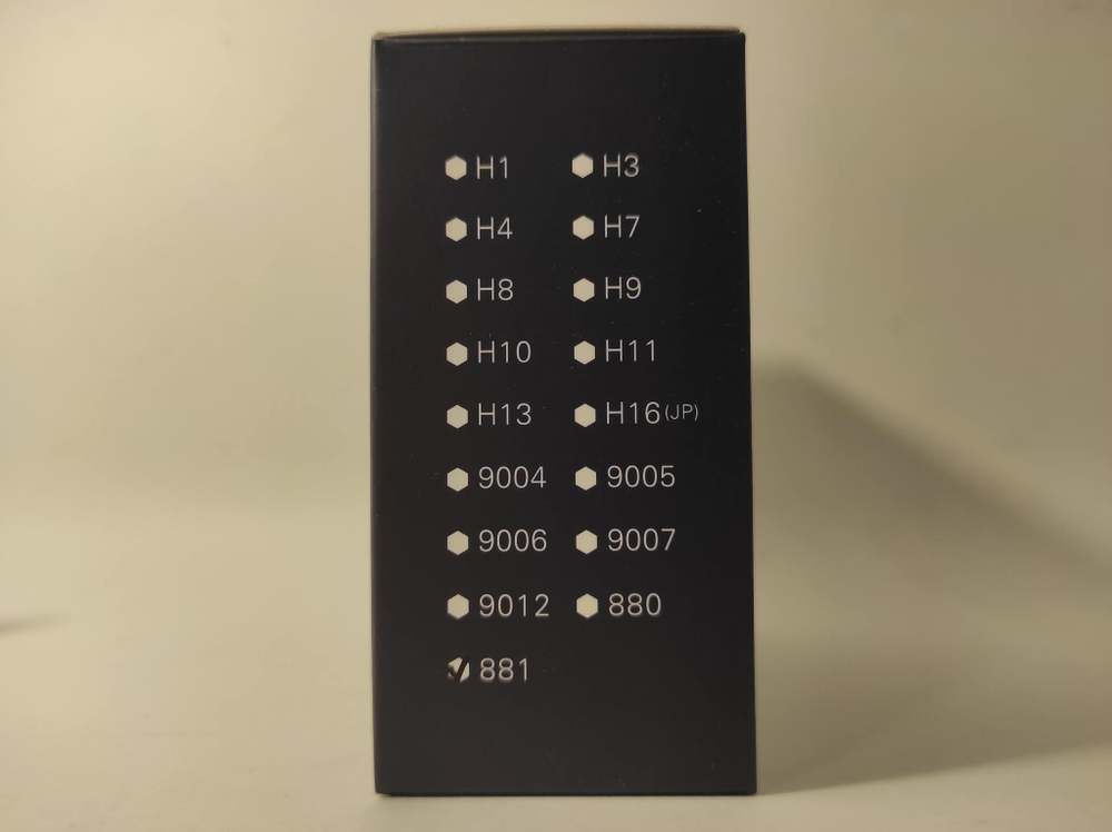 H27 (880, 881) / Комплект светодиодных ламп 4X LED BULB 6000K (2 шт./ комплект) NO