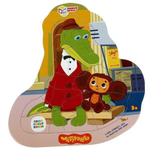 Пазл фигурный "Союзмультфильм. Чебурашка и крокодил Гена" коробка 4650250592648