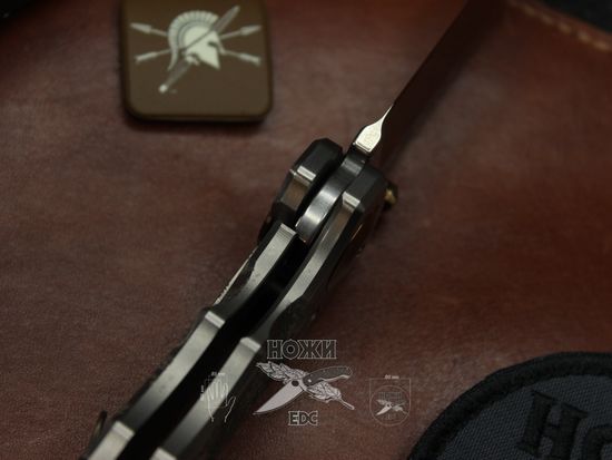 Складной нож Spartan Blades Hersey Folder "KOI"  SB/SF5KOI c клинком из стали CPM-S45VN, рукоять титан
