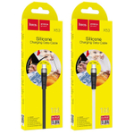 Usb Кабель-зарядка Type-C Hoco X53 Angel silicone 3A 1м плоский силиконовый белый