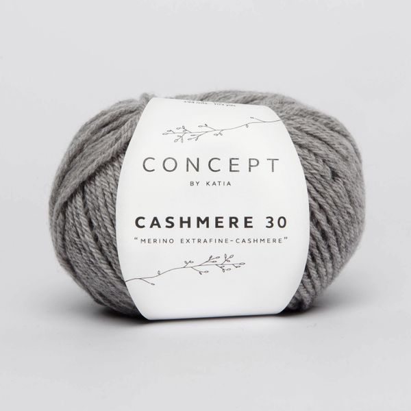 Пряжа Katia (Катя) Cashmere 30 / уп.20 мот. по 25 г, 94 м, 979.203