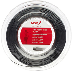 Теннисные струны MSV Focus Hex Ultra (200 m) - black