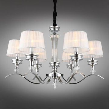 Люстра подвесная 6*Е14 OML-88403-06 хром Arosio Omnilux