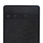 Корпус BaseTech M3401, БП:450W, mATX, чёрный, 2xUSB2 (BT-M3401-450W-B)