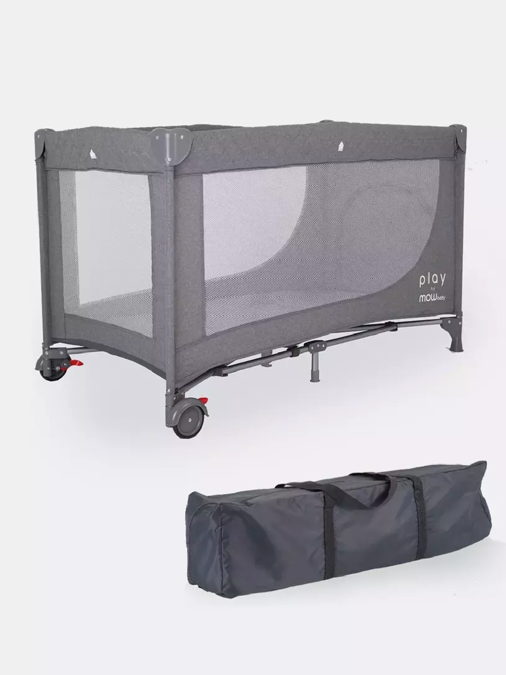 Манеж детский MOWBaby "PLAY" арт. RP125 grey