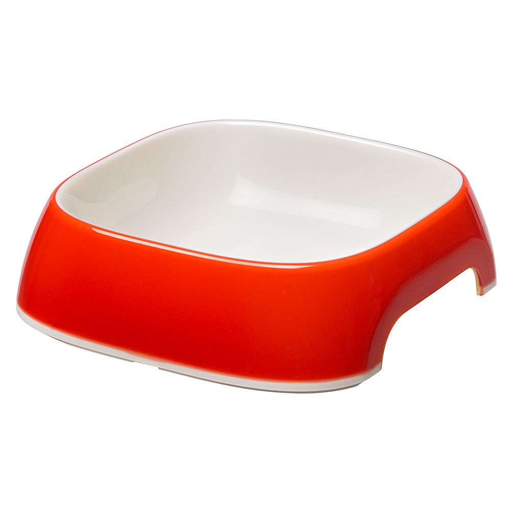 Ferplast Миска GLAM MEDIUM пластиковая, красная, 0,75л Ferplast Миска GLAM MEDIUM пластиковая, красная, 0,75л