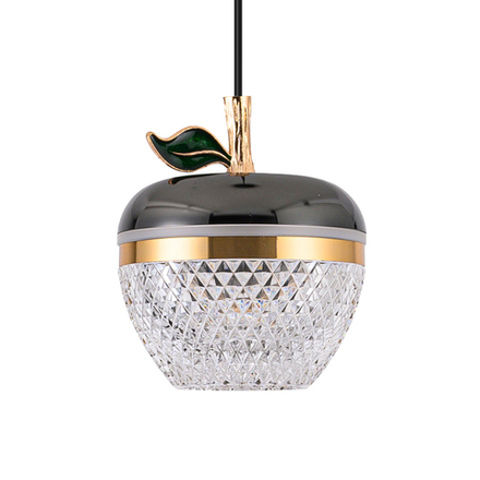 Подвесной светильник LED4U L7120-1 СR-BK