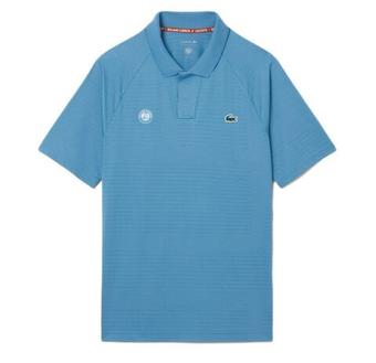 Мужское теннисное поло Lacoste Roland-Garros Edition Tennis - abyss blue