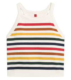 Топ теннисный Wilson On The Daily Brami - sandrift stripe