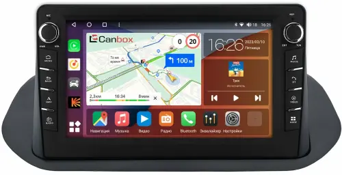 Магнитола для Nissan Rogue T33, X-Trail T33 2020+ - Canbox 10-0206 Android 10, Быстрая, CarPlay, 4G SIM-слот