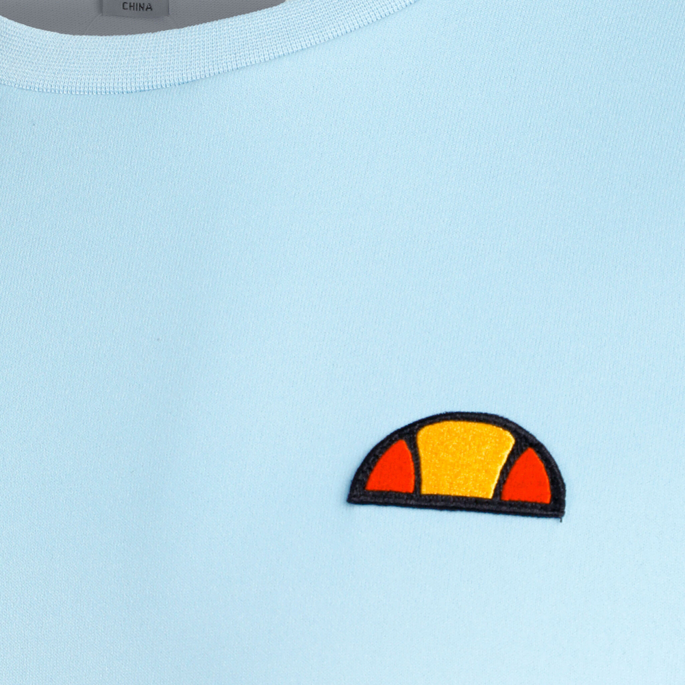Мужское теннисное поло Ellesse Macina T-Shirt Men - Light Blue, White