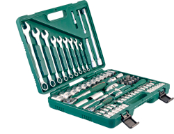 S04H52482S Набор инструмента универсальный 1/4", 1/2"DR, 82 предмета