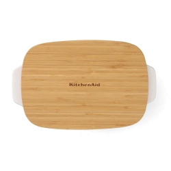 KitchenAid Керамическое блюдо 40x25x8,8 см + фисташковая крышка EAN 4894871028760