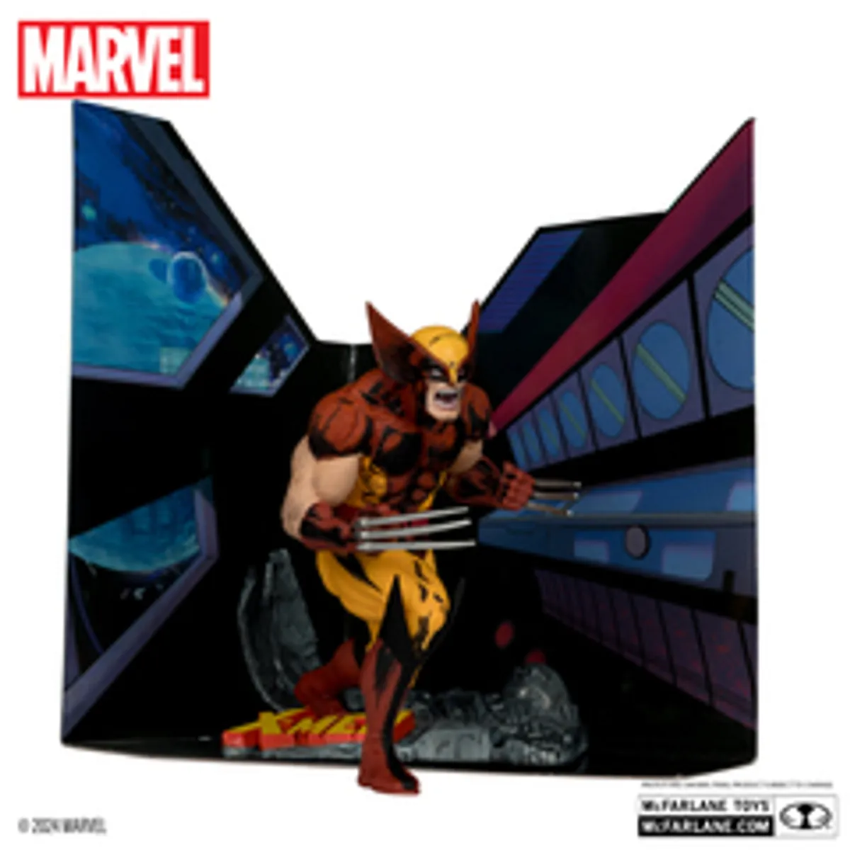Фигурка McFarlane Toys Marvel: Wolverine with Scene (X-Men #1)
