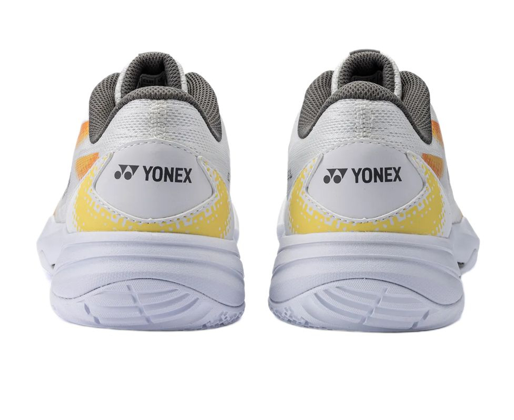 Мужские ботинки для бадминтона/сквоша Yonex Power Cushion Cascade Accel 2 - white/orange