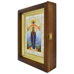 Икона Покрова Пресвятой Богородицы, писанная в монастыре.