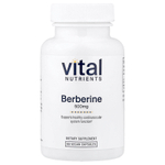 Vital Nutrients, Берберин, 500 мг, 60 веганских капсул