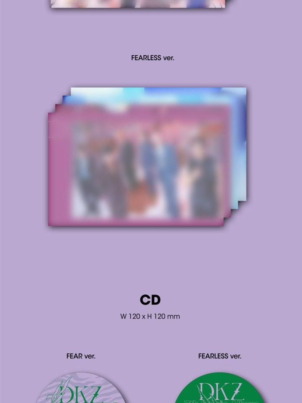 Альбом DKZ - CHASE EPISODE 3. BEUM 7th Single Album 2 Version SET