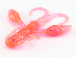 Твистеры съедобные LJ Pro Series ROCK CRAW 2.0in (5,1 см), цв. 016, 10 шт.