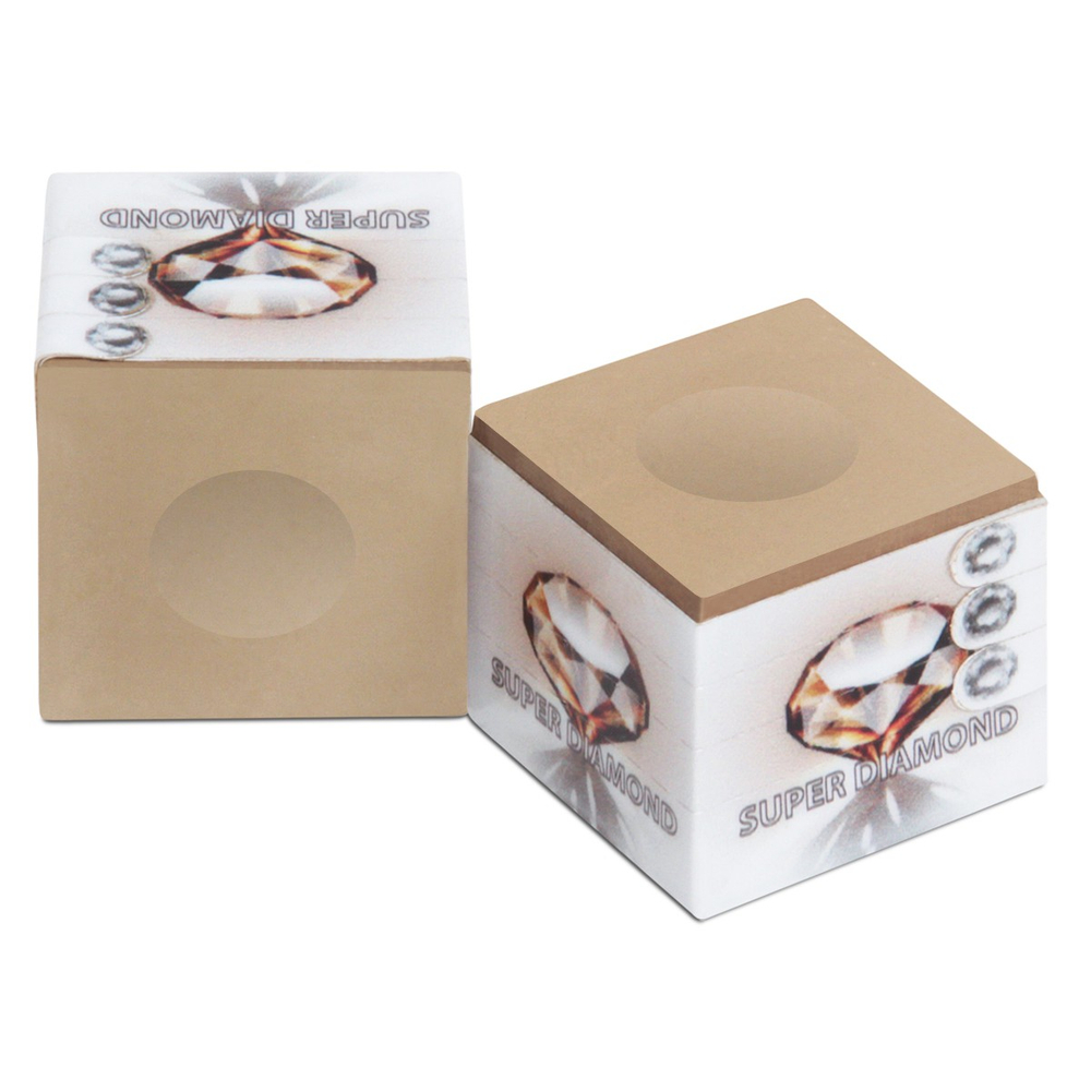 Мел бильярдный "Super Diamond" White 1шт.