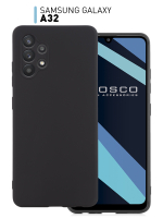 Чехол ROSCO для Samsung Galaxy A32 оптом (арт. SS-A32-COLOURFUL-BLACK)