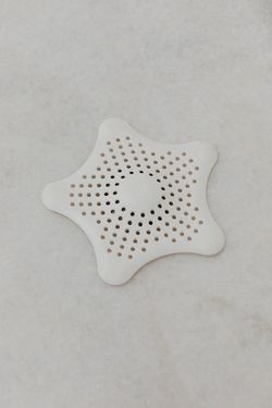 Фильтр для слива Starfish, белый